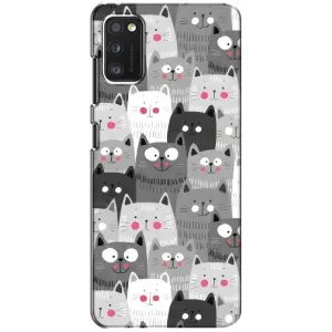 Чохли з Котиками для Samsung Galaxy A41 (A415) (VPrint) (Мальовані котики)
