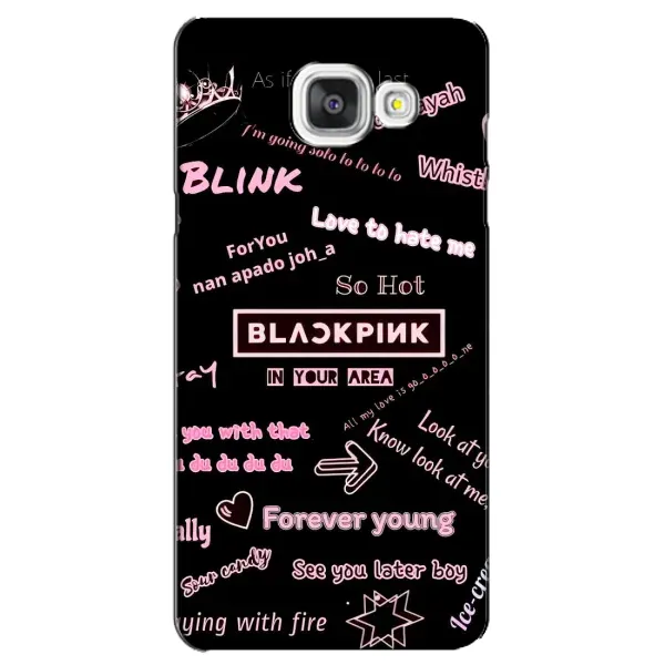 Чехол с принтом «BLACKPINK» для Samsung Galaxy A5 2016 (A5100, A510F)