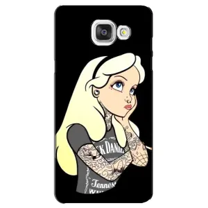 Чохол з друком для Samsung Galaxy A5 2016 / A5100 / A510F - (Мода) (AlphaPrint) (Дівчина в тату)