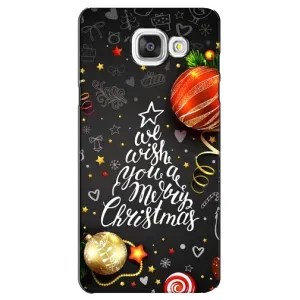Рождественские Чехлы для Samsung Galaxy A5 2016 / A5100 / A510F (VPrint) (Елочка)