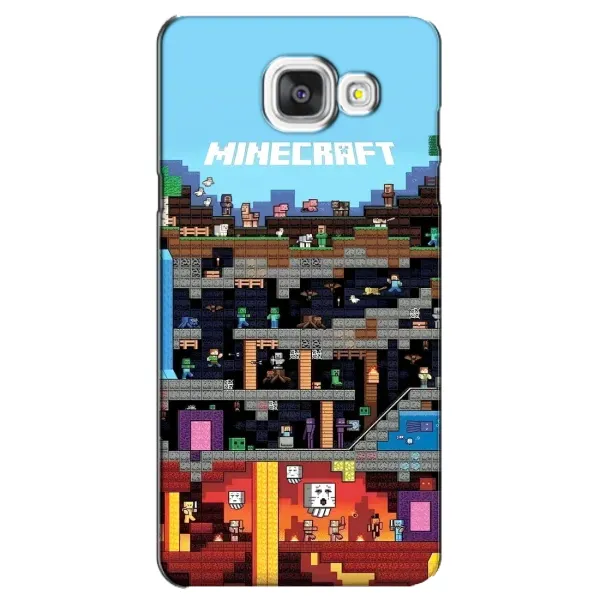 Чехол с принтом «фон Minecraft» для Samsung Galaxy A5 2016 (A5100, A510F)