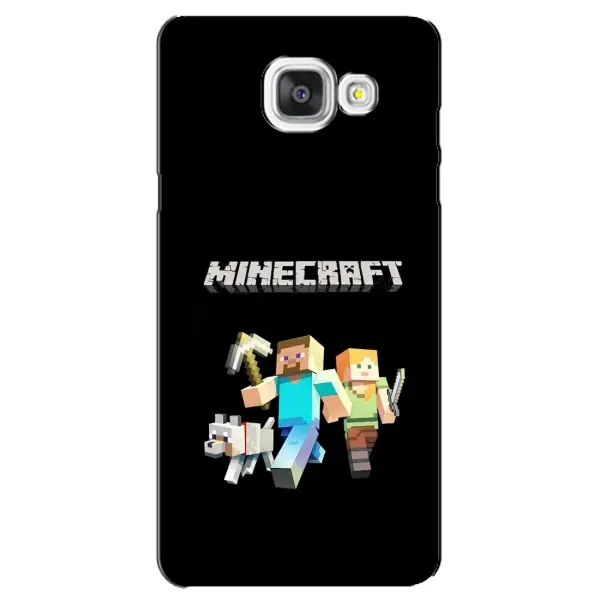 Чехол с принтом «герои Minecraft» для Samsung Galaxy A5 2016 (A5100, A510F)