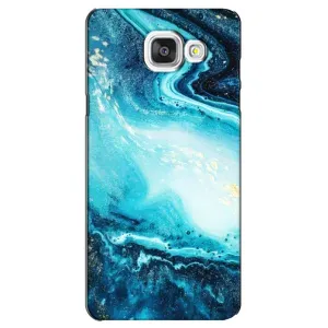 Мраморний чехол на Samsung Galaxy A5 2016 / A5100 / A510F (VPrint) (Блакитний мрамор)