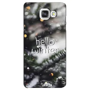 Новорічні, Святкові Чохли для Samsung Galaxy A5 2016 / A5100 / A510F - 2024 год (Hello winter)