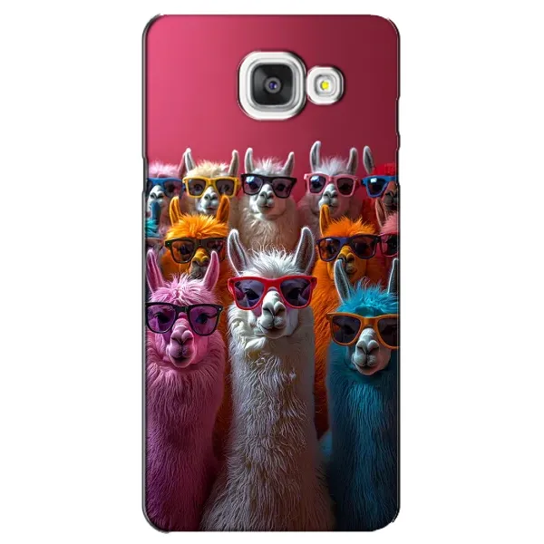 Чехол с принтом «Ламы в очках» для Samsung Galaxy A5 2016 (A5100, A510F) Чехол с принтом «Ламы в очках» для Samsung Galaxy A5 2016 (A5100, A510F)