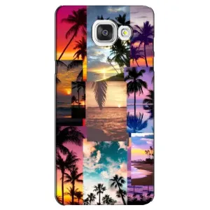 Силиконовый чехол с КАРТИНКАМИ лето для Samsung Galaxy A5 2016 / A5100 / A510F (AlphaPrint) (Летний отпуск)