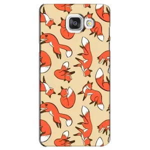 Чехлы с картинкой Лисички для Samsung Galaxy A5 2016 / A5100 / A510F (VPrint) (Лисички)