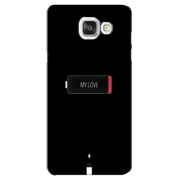 Чохол з принтом «Love battery» для Samsung Galaxy A5 2016 (A5100, A510F)