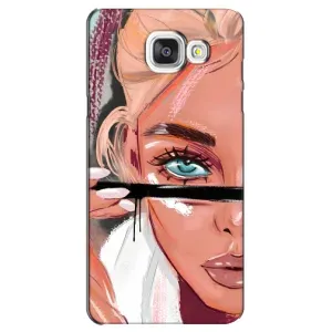 Чохол з друком для Samsung Galaxy A5 2016 / A5100 / A510F - (Мода) (AlphaPrint) (Макіяж)