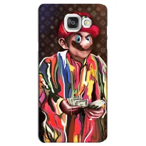 Брендновые Чехлы для Samsung Galaxy A5 2016 / A5100 / A510F - (PREMIUMPrint) (Mario LV)