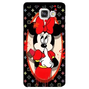 Чехол Disney Mouse Samsung Galaxy A5 2016 / A5100 / A510F (PREMIUMPrint) (Минни Маус ЛВ)