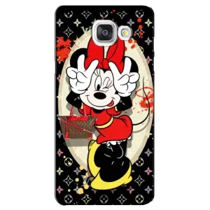 Чехол Disney Mouse Samsung Galaxy A5 2016 / A5100 / A510F (PREMIUMPrint) (Минни peace)