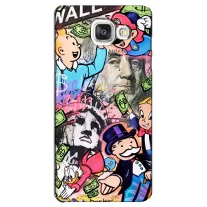 Чехлы с крутыми принтами для Samsung Galaxy A5 2016 / A5100 / A510F - (PREMIUMPrint) (Monopoly man)