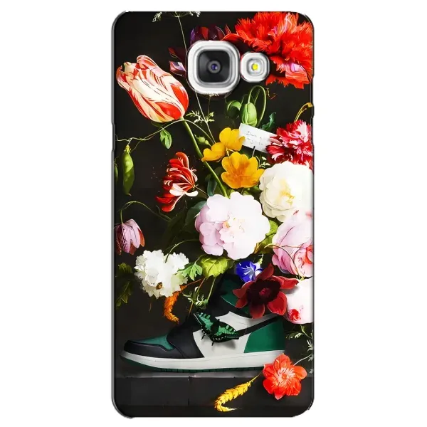 Чехол с принтом «Nike цветы» для Samsung Galaxy A5 2016 (A5100, A510F)
