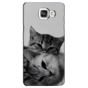 Чехол с рисунком кот на Samsung Galaxy A5 2016 / A5100 / A510F (Пара котов)