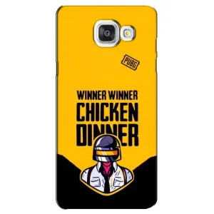 Чехол PUBG для Самсунг А5 2016, А5100, А510Ф (AlphaPrint) (Pubg шлем)