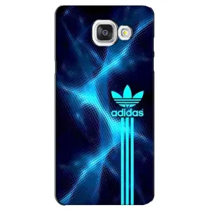 Чехлы Адидас для Samsung Galaxy A5 2016 / A5100 / A510F (AlphaPrint) (Синий Адидас)