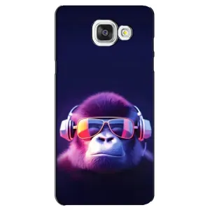 Чехол с Обезьянами Samsung Galaxy A5 2016 / A5100 / A510F - (AlphaPrint) (Стильная обезьяна)