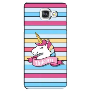 Чохол для Самсунг A5 2016, A5100, A510F - (Єдинорожки - Новинки) (AlphaPrint) (Unicorn)