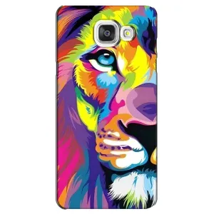 Чехол со Львом для Samsung Galaxy A5 2016 / A5100 / A510F (VPrint) (Яркий Лев)