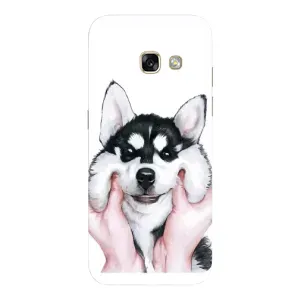 Чехлы с собаками для Samsung Galaxy A5 2017 / A520 / A520F (VPrint) (Довольный Хаски)