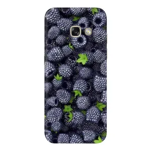 Чехлы с Фруктами для Samsung Galaxy A5 2017 / A520 / A520F (VPrint) (Ежевика)