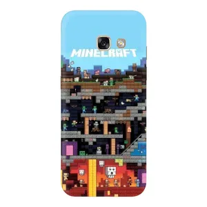 Чехол с принтом «фон Minecraft» для Samsung Galaxy A5 2017 (A520, A520F)