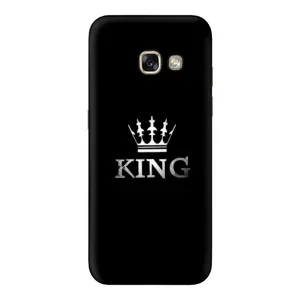 Чохол з Короною Самсунг А5 2017 - (AlphaPrint) (KING)
