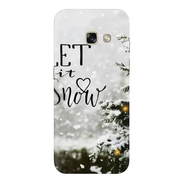 Чехол с принтом «Let it snow» для Samsung Galaxy A5 2017 (A520, A520F)