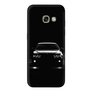 Чехол для Самсунг А5 2017 - с принтом БМВ (AlphaPrint) (Машина BMW)
