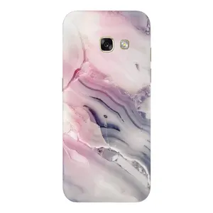 Мраморный чехол на Samsung Galaxy A5 2017 / A520 / A520F (VPrint) (Пурпурный Мрамор)