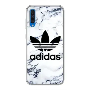 Чехлы Адидас для Samsung Galaxy A50 2019 (A505F) (AlphaPrint) (Адидас на мраморе)