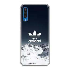 Чехлы Адидас для Samsung Galaxy A50 2019 (A505F) (AlphaPrint) (Адидас в горах)