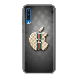 Чохли  GUCCI для Самсунг Галаксі А50 2019 (А505Ф) (AlphaPrint) (Apple gucci)