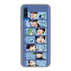 Чехлы BTS для Samsung Galaxy A50 2019 (A505F) (AlphaPrint) (Bangtan)