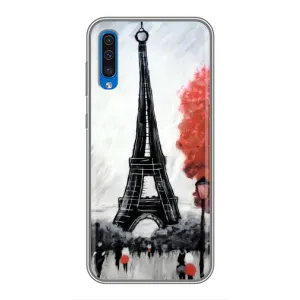 Чехол Эйфелева Башня для Samsung Galaxy A50 2019 (A505F) - (AlphaPrint) (Башня в Париже)