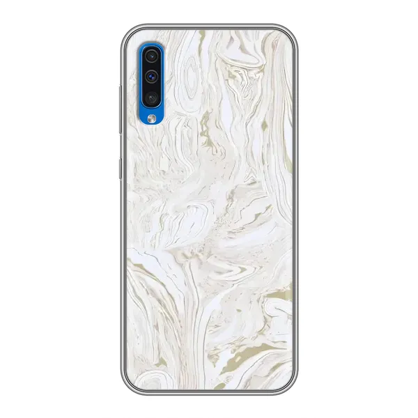 Чехол с принтом «Белый мрамор» для Samsung Galaxy A50 2019 (A505F)