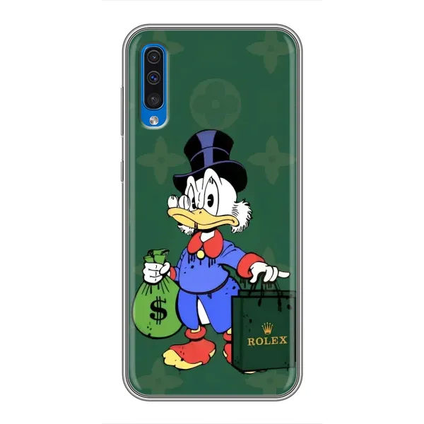 Чехол с принтом «Богатая Утка» для Samsung Galaxy A50 2019 (A505F)
