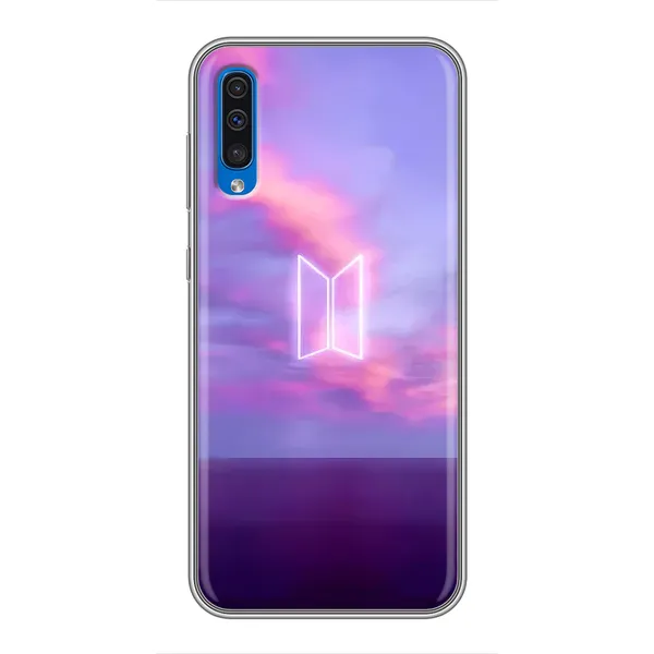 Чехол с принтом «BTS логотип» для Samsung Galaxy A50 2019 (A505F) Чехол с принтом «BTS логотип» для Samsung Galaxy A50 2019 (A505F)