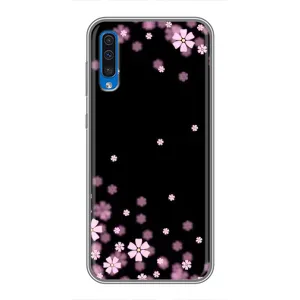 Чохол для Самсунг Галаксі А50 2019 (А505Ф) - з принтом (Дизайнерські) (AlphaPrint) (Квіти маленькі)