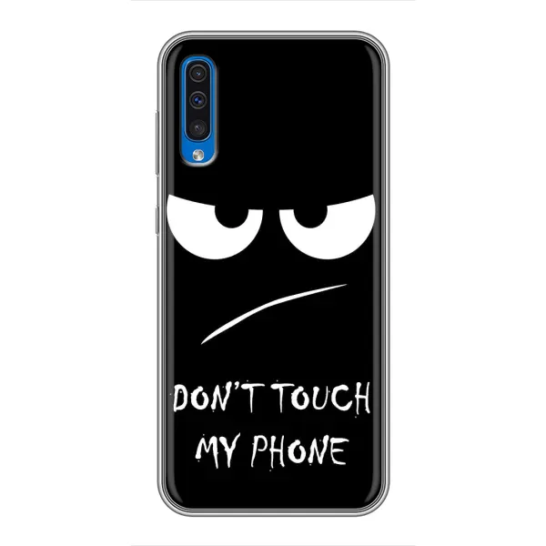 Чехол с принтом «Dont Touch» для Samsung Galaxy A50 2019 (A505F)