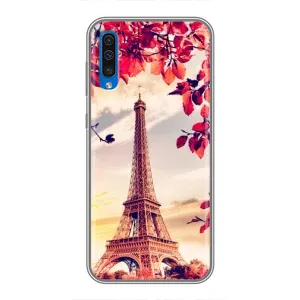 Чехол Эйфелева Башня для Samsung Galaxy A50 2019 (A505F) - (AlphaPrint) (Эйфелева Башня)