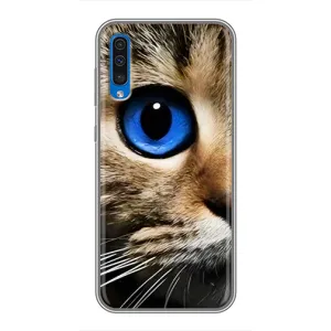 Чехлы с Котиками для Samsung Galaxy A50 2019 (A505F) (VPrint) (Глаз кота)