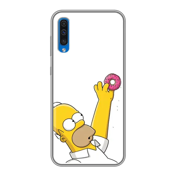 Чехол с принтом «Гомер с пончиком» для Samsung Galaxy A50 2019 (A505F) Чехол с принтом «Гомер с пончиком» для Samsung Galaxy A50 2019 (A505F)