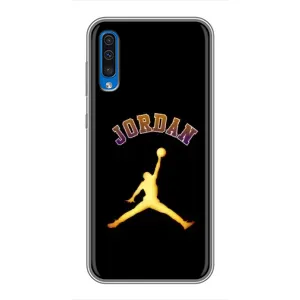 Чехлы для Samsung Galaxy A50 2019 (A505F) - с картинкой JORDAN (AlphaPrint) (Jordan Gold)