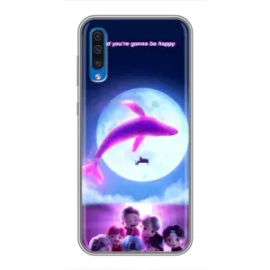 Чехлы BTS для Samsung Galaxy A50 2019 (A505F) (AlphaPrint) (КИТ BTS)