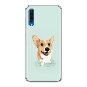 Чехлы с собаками для Samsung Galaxy A50 2019 (A505F) (VPrint) (Корги)