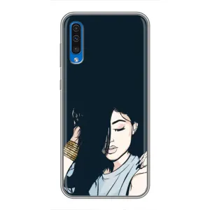 Чехол с принтом «Красивая девочка» для Samsung Galaxy A50 2019 (A505F)