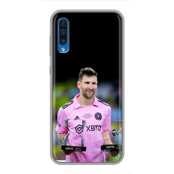 Чехол с принтом «Кубки Месси» для Samsung Galaxy A50 2019 (A505F) Чехол с принтом «Кубки Месси» для Samsung Galaxy A50 2019 (A505F)