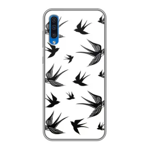 Чехол с птицами на Samsung Galaxy A50 2019 (A505F) (VPrint) (Ласточки)
